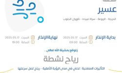 حالة الطقس اليوم في عسير الإنذار الأصفر في الحرجة والربوعة وسراة عبيده وظهران الجنوب