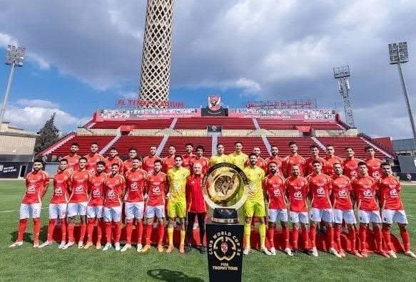 جلسة تصوير للاعبي الأهلي استعدادًا للمشاركة في كأس العالم للأندية