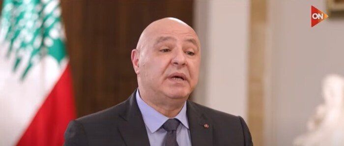 جوزيف عون: مصر شريك أساسي في الحفاظ على الاستقرار الإقليمي.. وأشكر الرئيس السيسي دعمه للبنان