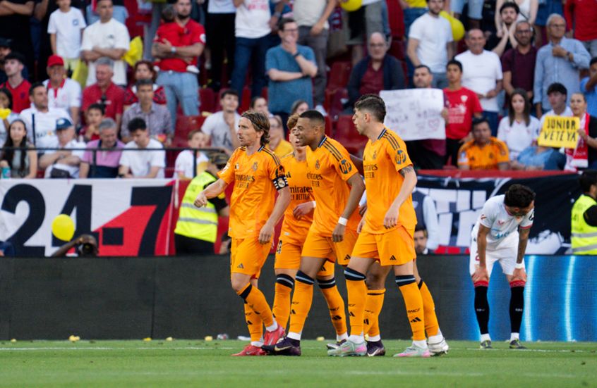 ريال مدريد يحقق فوزا معنويا على إشبيلية المنقوص