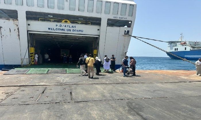 تداول 17 الف طن 946 شاحنة بضائع عامة ومتنوعة بموانئ البحر الأحمر
