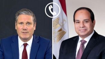 الرئيس المصري يبحث التطورات الإقليمية مع رئيس الوزراء البريطاني
