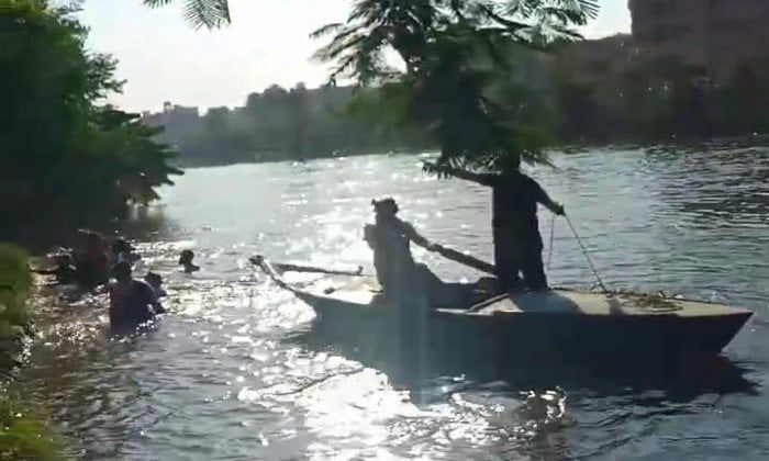 مصرع شاب غرقا في الرياح المنوفي بأشمون