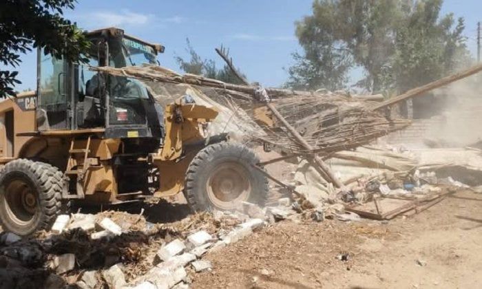 على مساحة 2382 متر.. إزالة 28 حالة تعد ضمن الموجة الـ 26 بالبحيرة