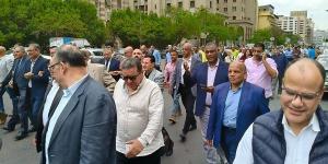 مسيرة دار التحرير الى نقابة الصحفيين للتسجيل في كشوف الجمعية العمومية - تكنو بلس