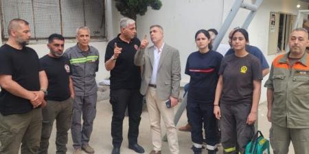 العميد فرح تفقد نقاط تمركز عناصر الدفاع المدني وأعطى توجيهاته بتقديم المساعدة الفورية للناخبين - تكنو بلس