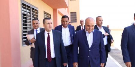 زيارة ميدانية لوزير التعليم العالي يرافقه رئيس جامعة البلقاء إلى قضاء مليح في محافظة مادبا لمعاينة الموقع المقترح لإنشاء كلية مادبا التقنية - تكنو بلس