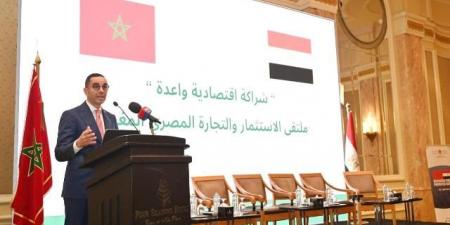 وزير الاستثمار يفتتح فعاليات ملتقى الاستثمار والتجارة المصري المغربي - تكنو بلس