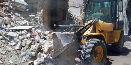 رفع 125 طن من المخلفات والاتربه بنطاق حى غرب الاسكندرية - تكنو بلس