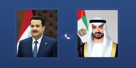 رئيس الدولة ورئيس وزراء العراق يبحثان هاتفياً علاقات البلدين والتطورات في المنطقة - تكنو بلس