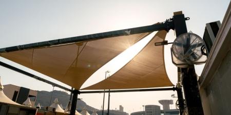 الانتهاء من تنفيذ مشروع تظليل وتلطيف الأجواء في مشعر منى - تكنو بلس