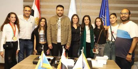سموحةيكرم أبطال الجمبازالإيقاعي بعد التألق في البطولات المحلية - تكنو بلس