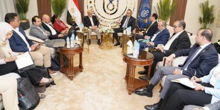 رئيس الهيئة العامة للرعاية الصحية يلتقي ممثل منظمة الصحة العالمية في مصر - تكنو بلس