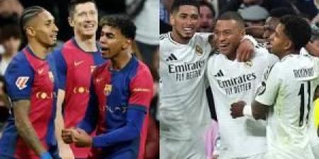 ريال مدريد يتقدم على برشلونة بهدف نظيف - تكنو بلس