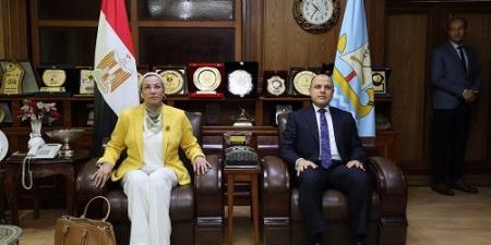 محافظ كفرالشيخ يستقبل وزيرة البيئة قبيل انطلاق مؤتمر “الابتكار" - تكنو بلس