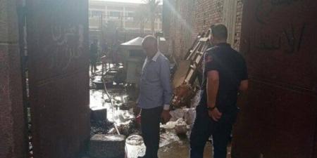 السيطرة على حريق بمخزن مصنع حلويات في شبرا الخيمة - تكنو بلس