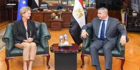 محافظ الإسكندرية يستقبل سفيرة الاتحاد الأوروبي لبحث سبل التعاون المشترك - تكنو بلس