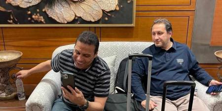 استقبال رسمي لحسام البدري والجهاز الفني لأهلي طرابلس بمطار القاهرة - تكنو بلس