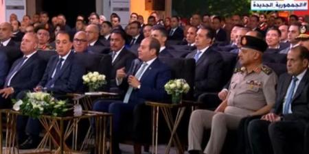 الرئيس السيسي: نحاول إدخال كميات من الزراعية والاستفادة من كل نقطة مياه - تكنو بلس