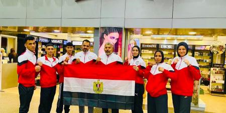 منتخب مصر يطير إلى تركيا للمشاركة في بطولة العالم للمواي تاي - تكنو بلس