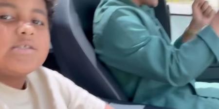 بالصور.. أول ظهور لـ نجل محمد رمضان بعد أزمة تعديه على طفل وقرار إيداعه في دار رعاية - تكنو بلس