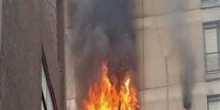 حريق هائل يندلع داخل مصنع عطور بالمنطقة الصناعية في بدر - تكنو بلس