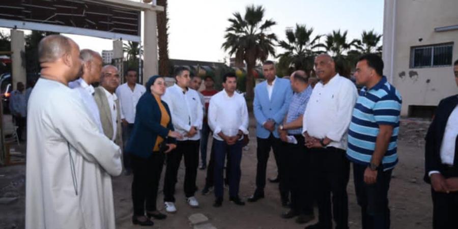 وزير الرياضة يوجه الشكر لمحافظ أسوان لإنهاء المعوقات بمعسكر العقاد الشبابى - تكنو بلس