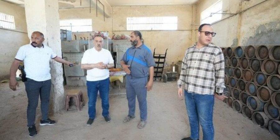 محافظ أسيوط يتفقد مستودع لاسطوانات الغاز بمركز أبنوب - تكنو بلس