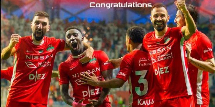 شباب الأهلي بطلاً للدوري الإماراتى للمرة الخامسة فى تاريخه - تكنو بلس