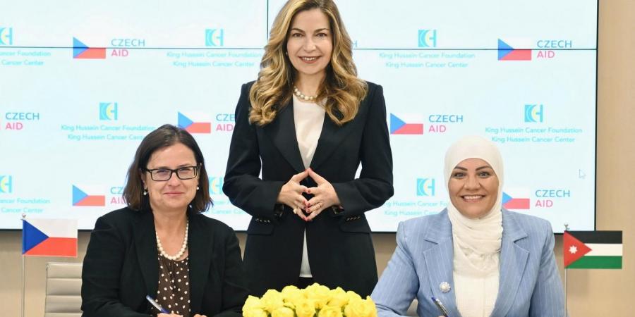 مؤسسة الحسين للسرطان توقّع اتفاقية مع سفارة جمهورية التشيك - تكنو بلس