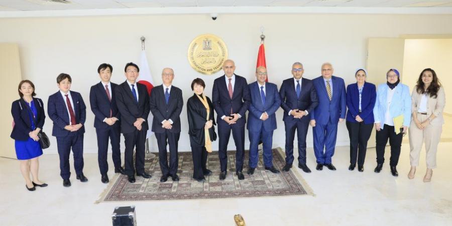 المدرسة المصرية اليابانية بحدائق أكتوبر تستقبل وزيري التعليم بمصر واليابان - تكنو بلس