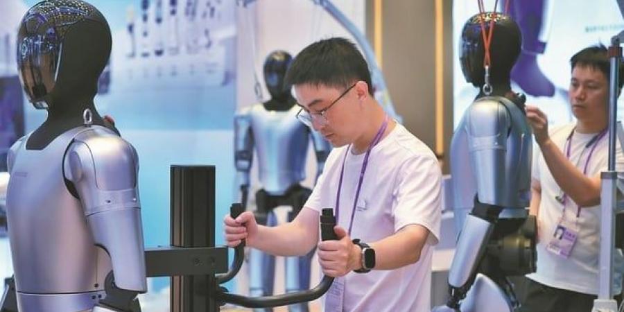 الصين تتصدر الإنتاج العالمي للروبوتات البشرية بنسبة 50% - تكنو بلس