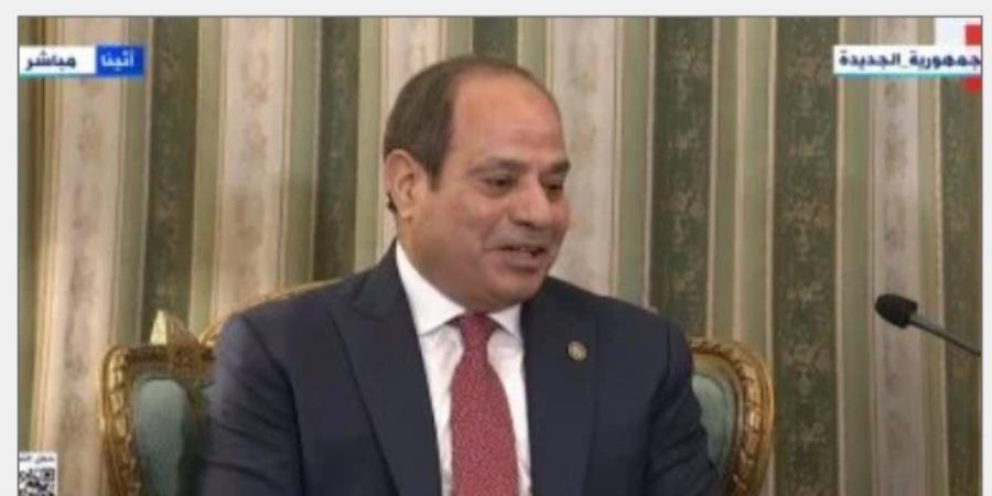 الرئيس السيسى: مصر لم ولن تكون معبرا للمهاجرين إلى أوروبا - تكنو بلس