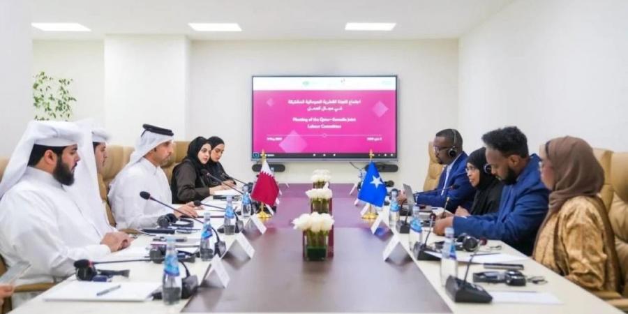 انعقاد اللجنة الفنية القطرية الصومالية المشتركة في مجال العمل - تكنو بلس