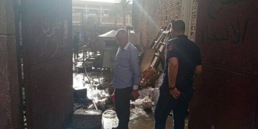 السيطرة على حريق بمخزن مصنع حلويات في شبرا الخيمة - تكنو بلس