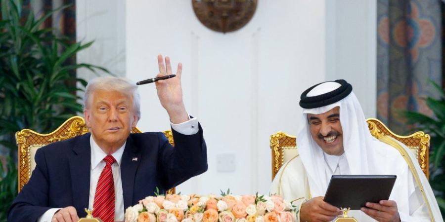 أمير قطر يهدى ترامب قلما فاخرا من طراز مونت بلانك - تكنو بلس