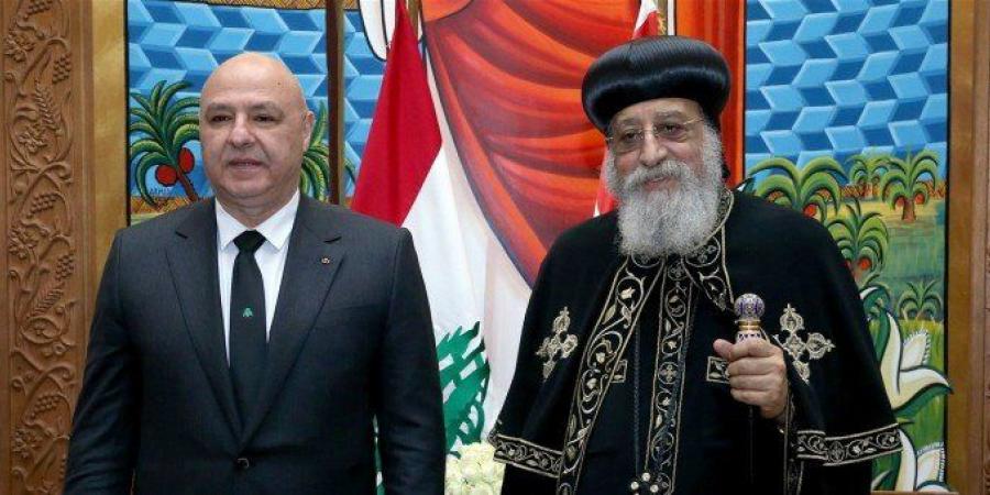 البابا تواضروس يستقبل الرئيس اللبناني في المقر البابوي - تكنو بلس