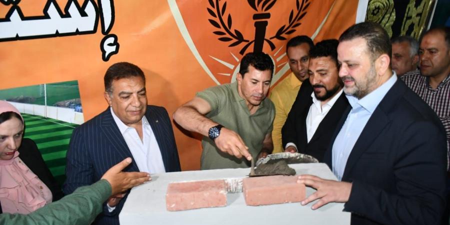 وزير الشباب يفتتح   منشآت نادي المنصورة الجديد بجمصة - تكنو بلس