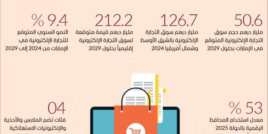 32.3 مليار درهم التجارة الإلكترونية في الإمارات 2024 - تكنو بلس