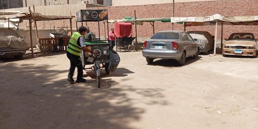رفع ٣٥٠ اشغال بشوارع الدقي وتحرير ١٢ محضر - تكنو بلس