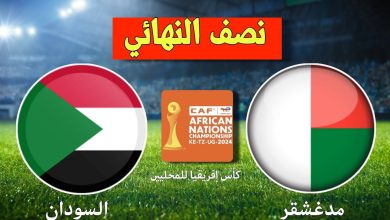 بث مباشر مباراة السودان ومدغشقر
